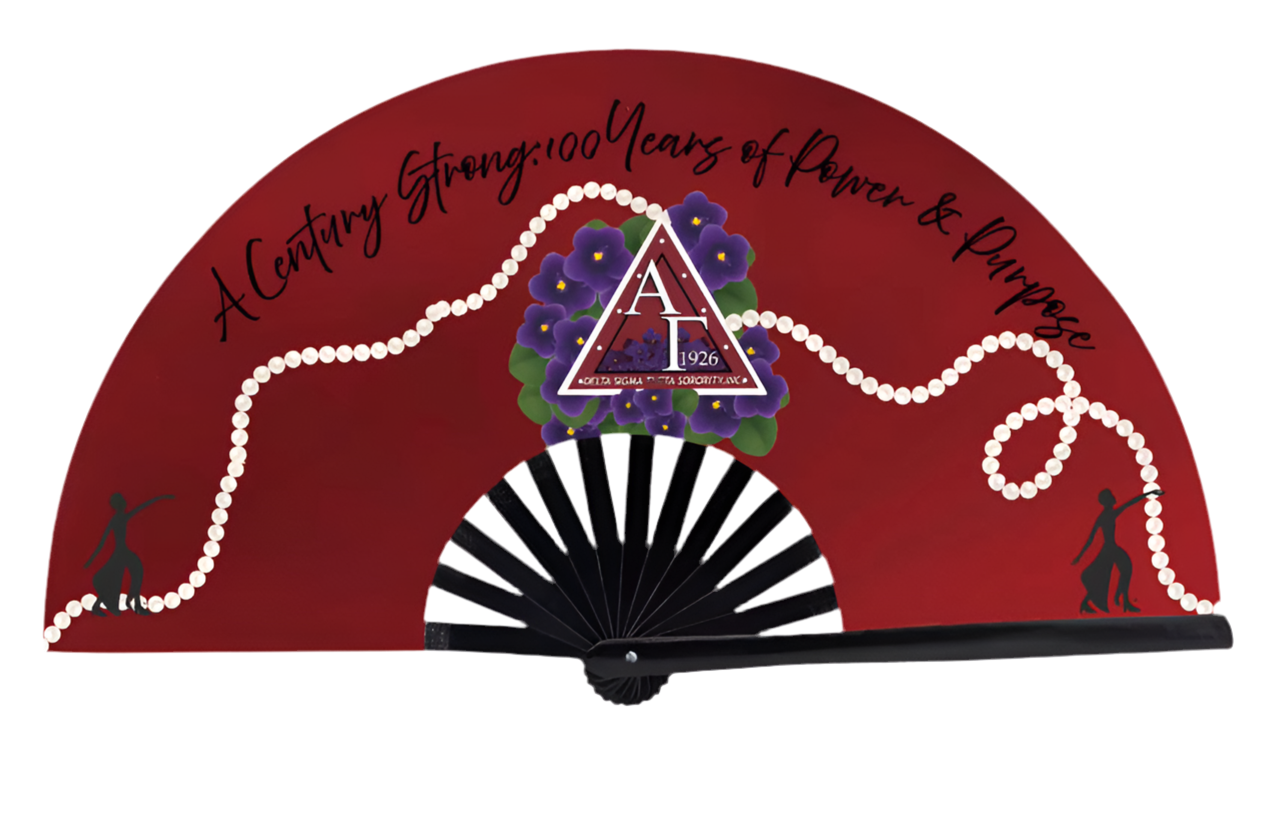 1926 Alpha Gamma Commemorative Clacking Fan