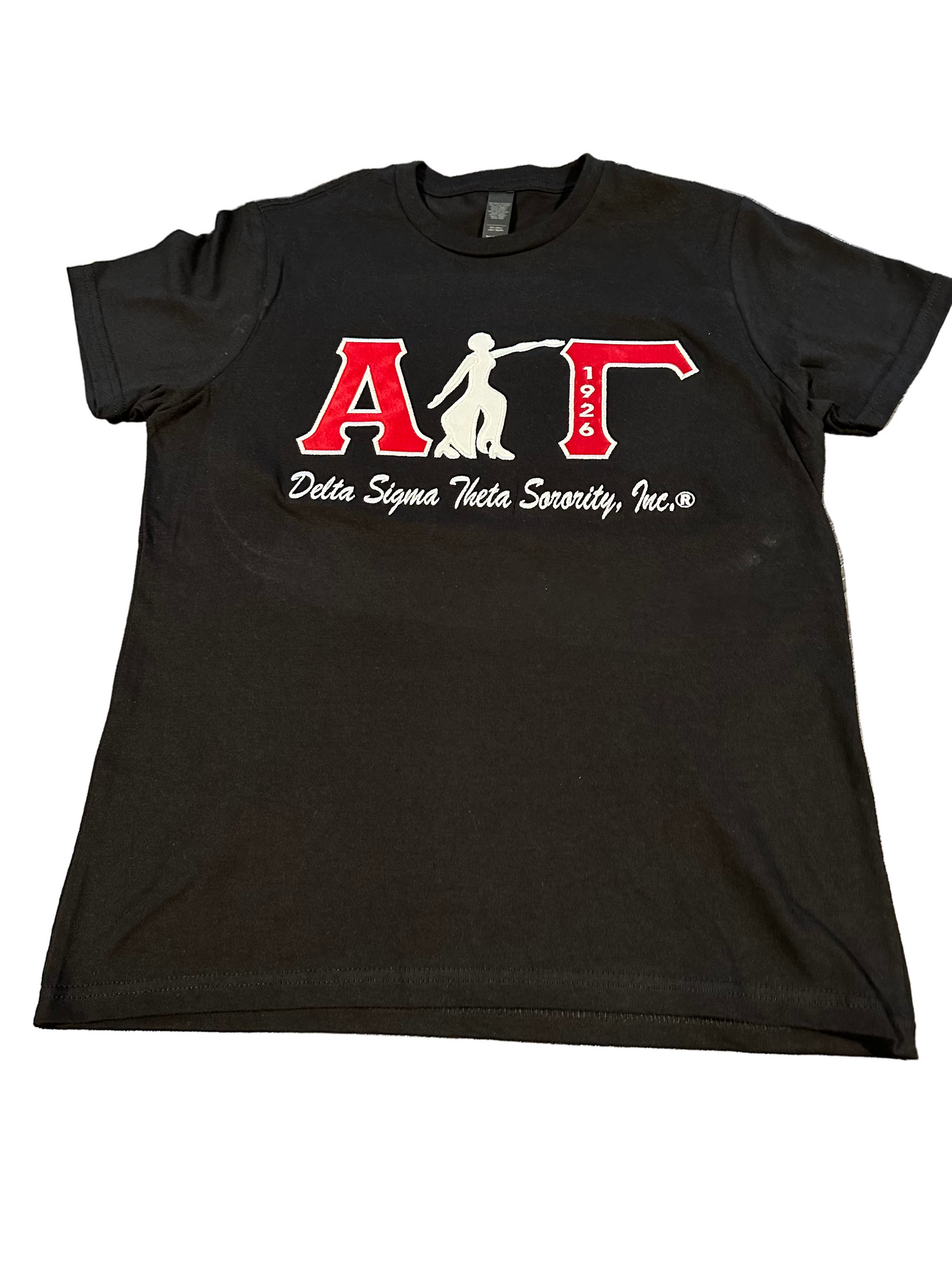 Alpha Gamma with Fortitude Ladies T-Shirt