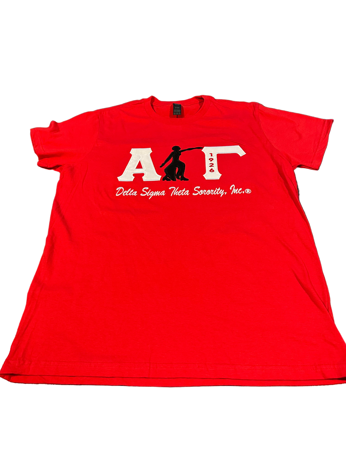 Alpha Gamma with Fortitude Ladies T-Shirt