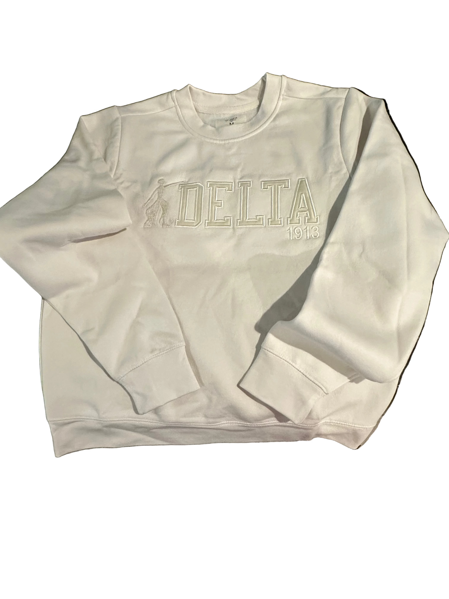 Monochrome Delta with Cream Fortitude Ladies Sweatshirt