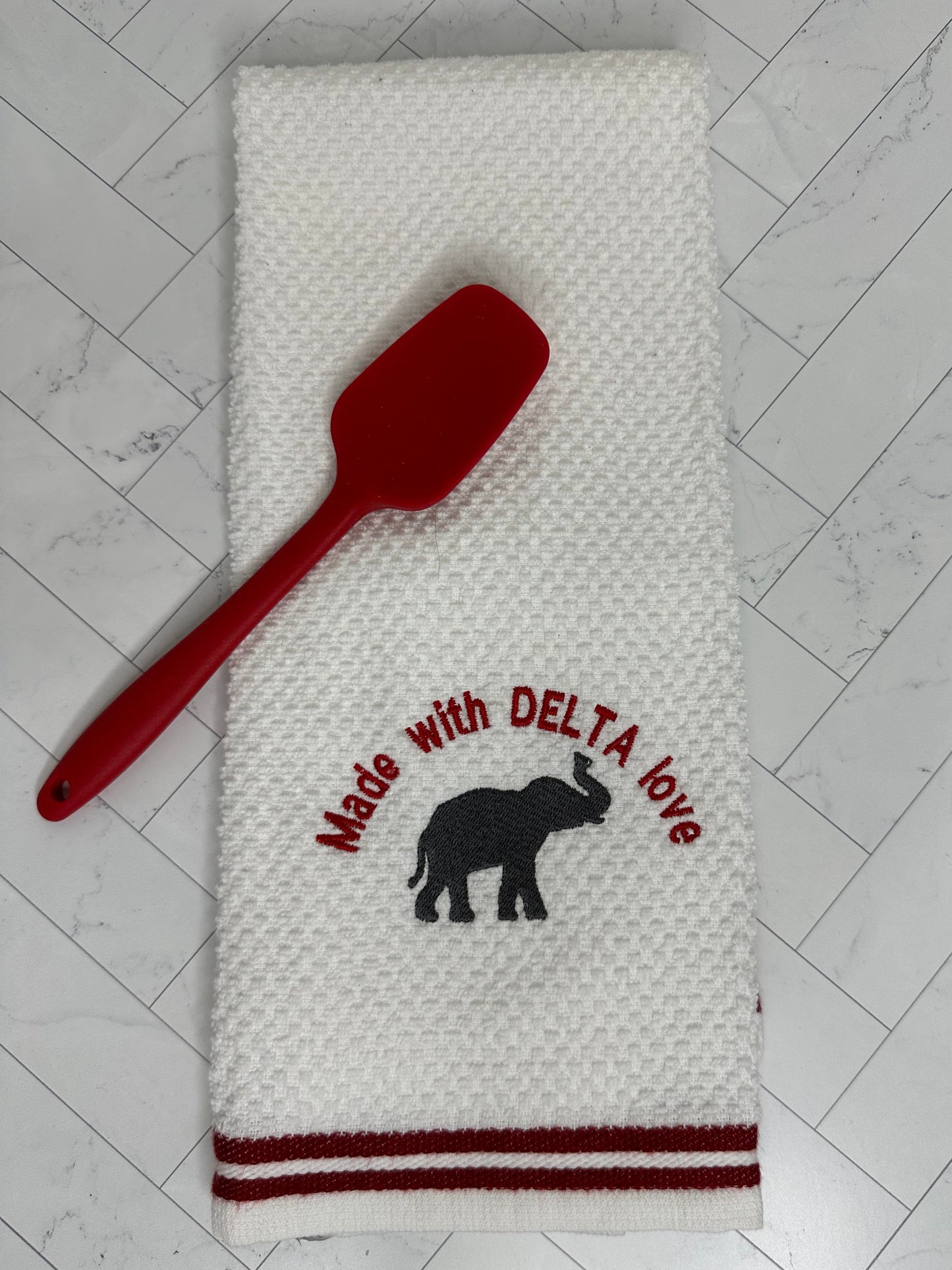 Trunk Full of Love: The Elephant Heart Cutting Board and Kitchen Towel Set