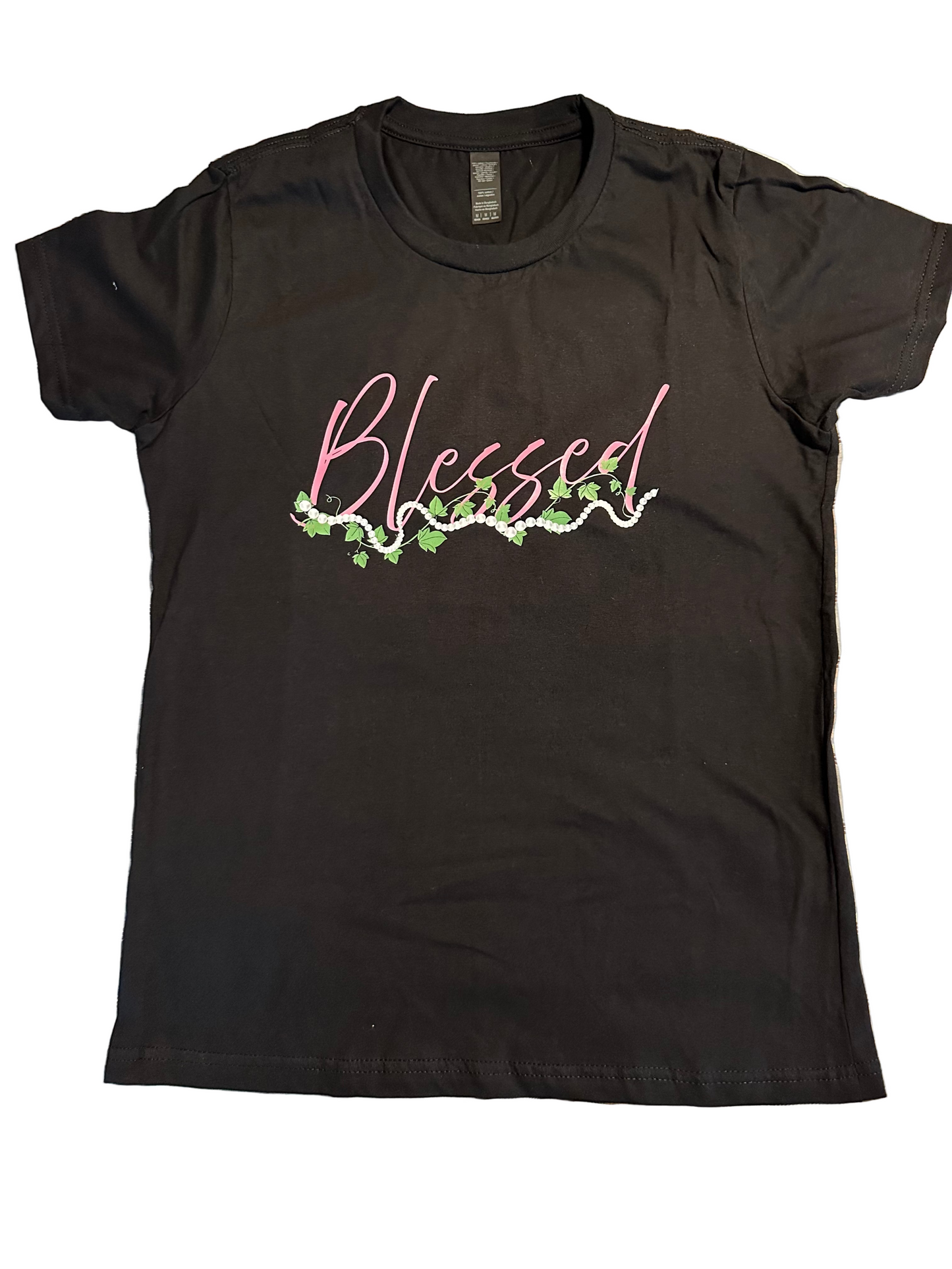 Pink & Green Blessed (DTF)
