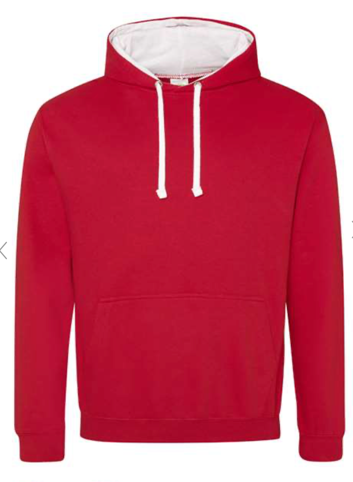 1913 Mid-Weight Contrast Hooded Sweatshirt