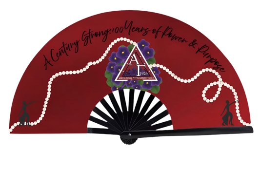 1926 Alpha Gamma Commemorative Clacking Fan