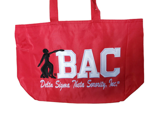 Sorority Large Tote Bag (customized with your chapter)