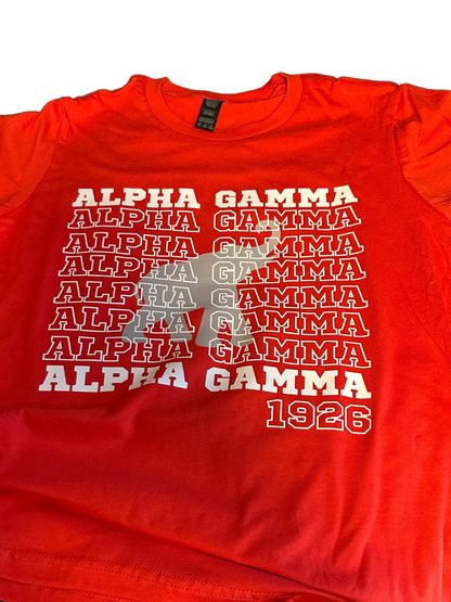 Alpha Gamma 1926 Ladies T-Shirt