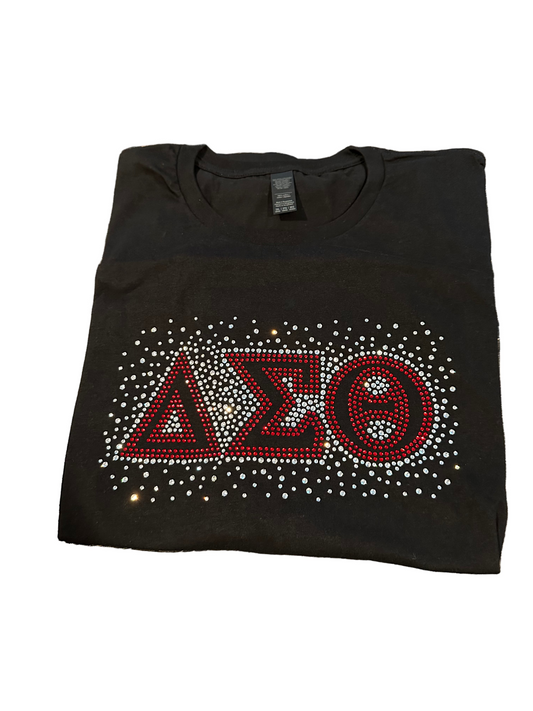DST Greek Letters Bling