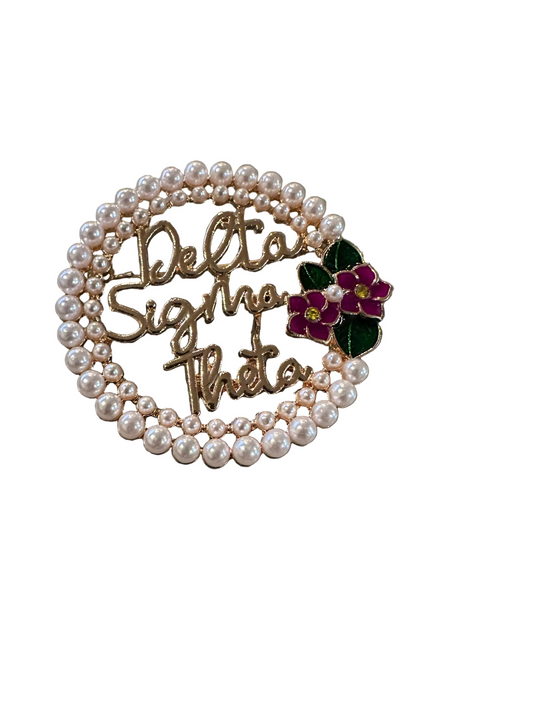 DST Pearl Violet Pin