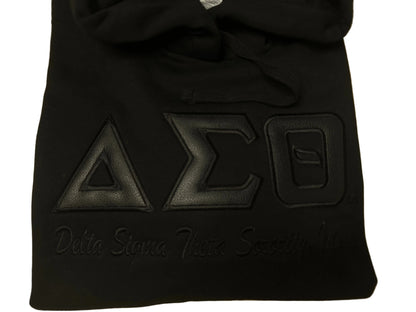 DST Leather Monochrome Ladies Crewneck Sweatshirt