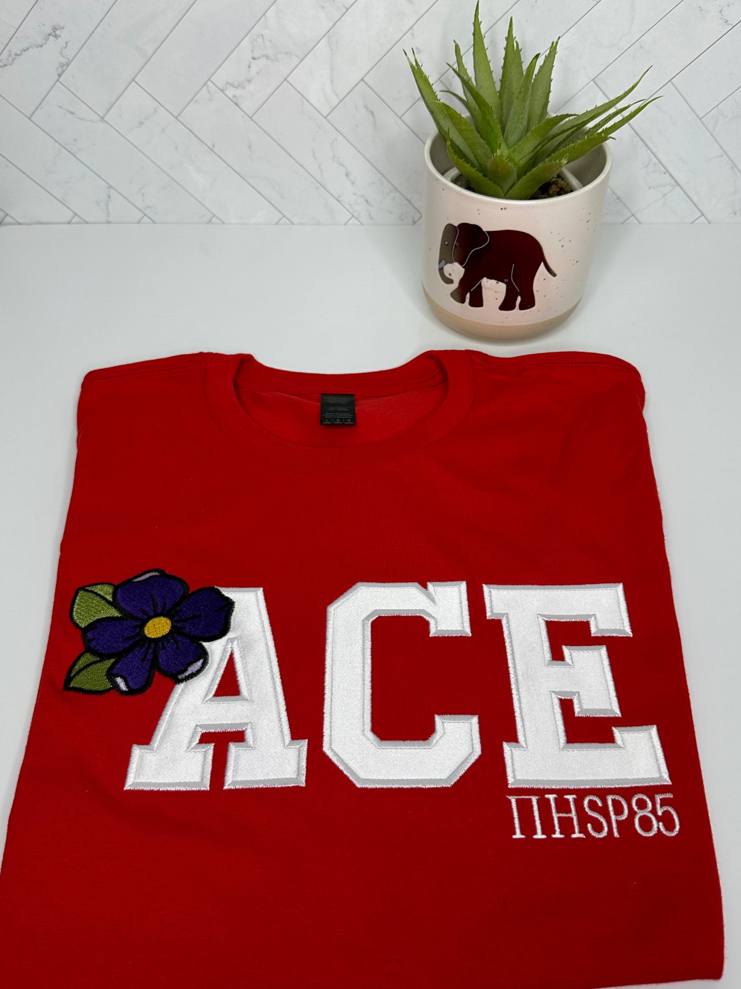 Ace with Violet T-shirt