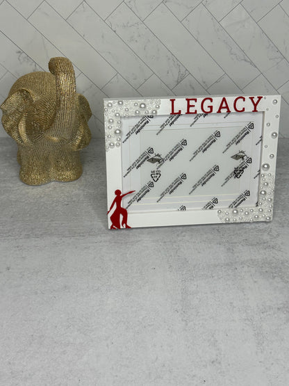 Delta Sigma Theta Sorority, Inc. – Custom Pearl Frame 5x7