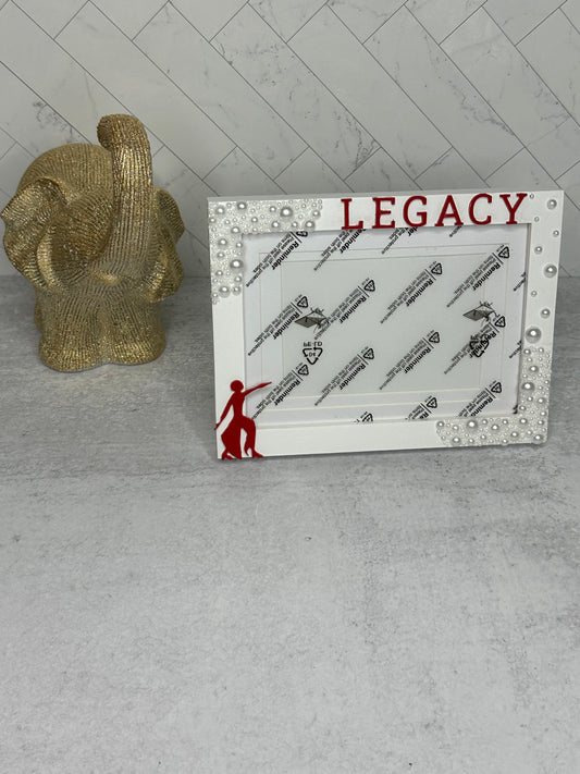 Delta Sigma Theta Sorority, Inc. – Custom Pearl Frame 5x7