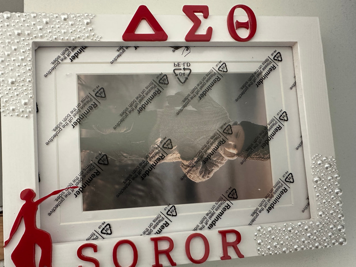 Delta Sigma Theta Sorority, Inc. – Custom Pearl Frame 5x7