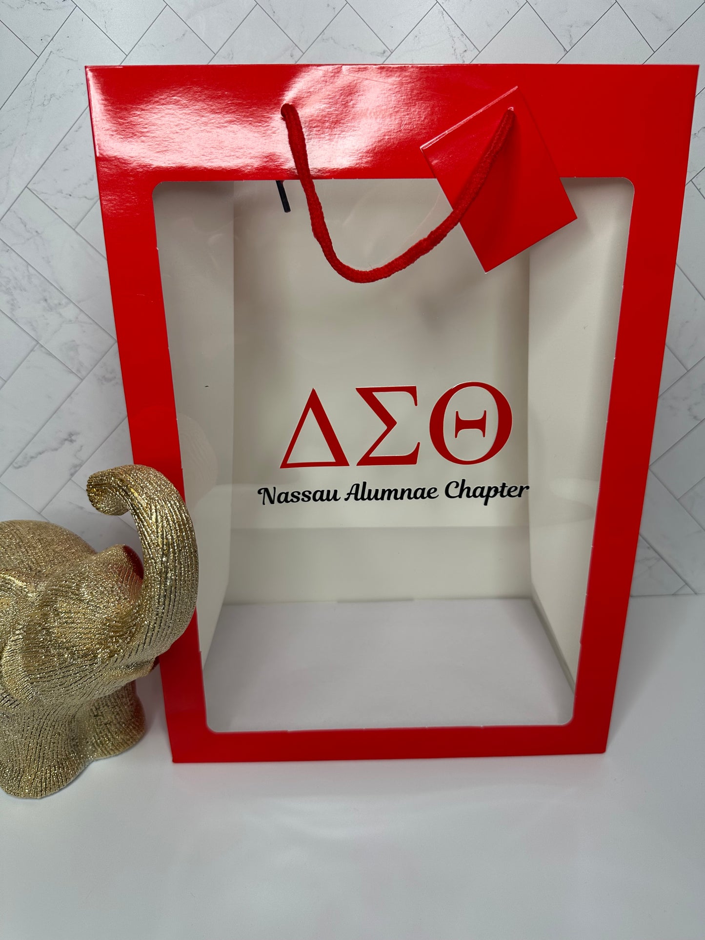Custom Window Gift Bags