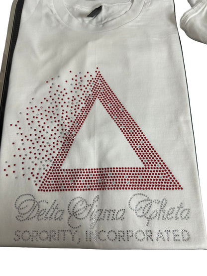 DST Pyramid Bling Ladies T-Shirt