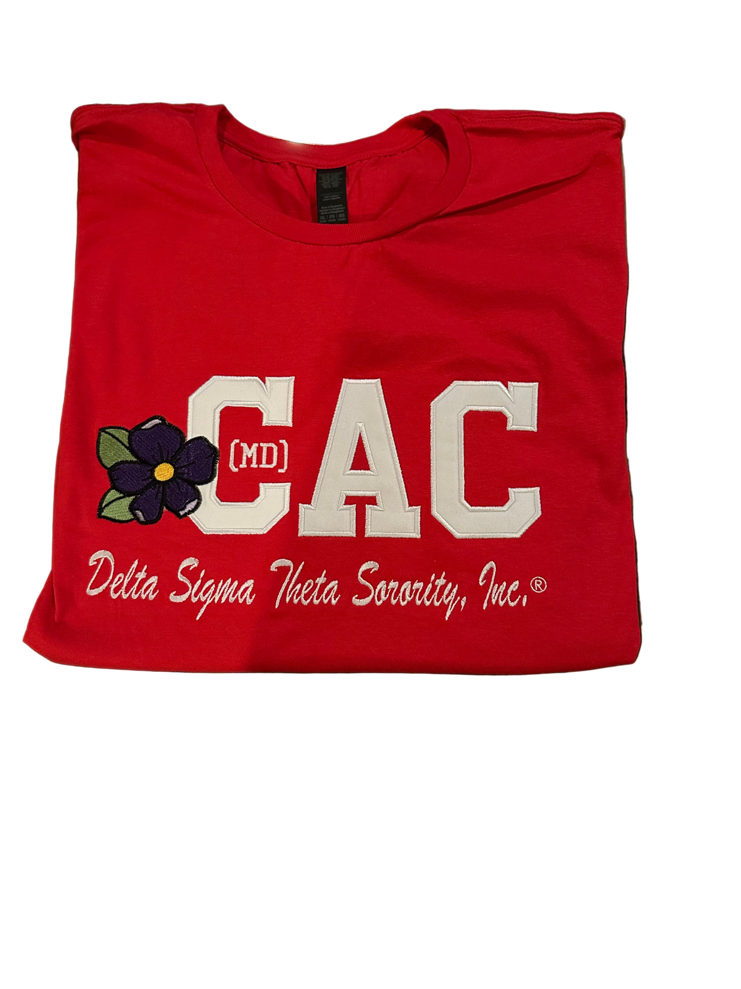 Rep Your Chapter - Ladies Embroidered CAC with Violet