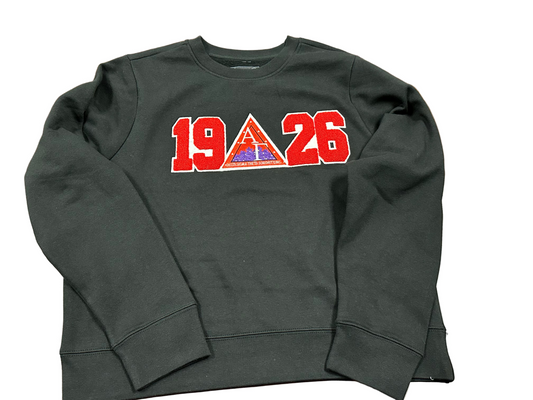 Chenille 1926 Alpha Gamma Patch Sweatshirt