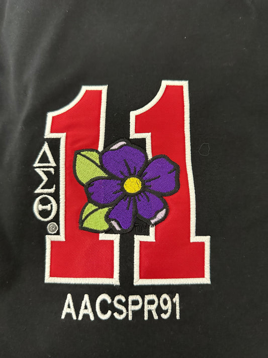 11 with Violet T-Shirt