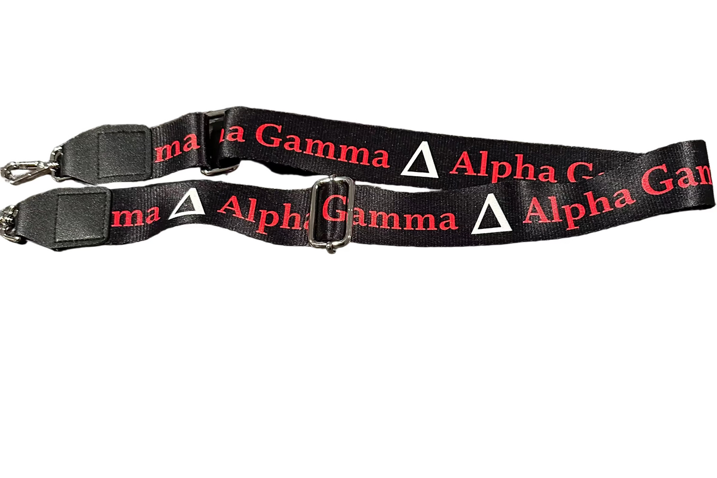 Alpha Gamma Woven Purse Strap