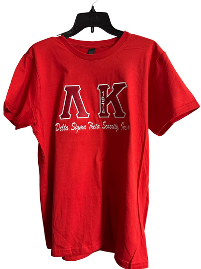 Lambda Kappa 1974 Ladies Embroidered T-Shirt