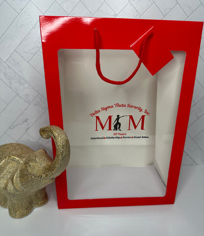 Custom Window Gift Bags