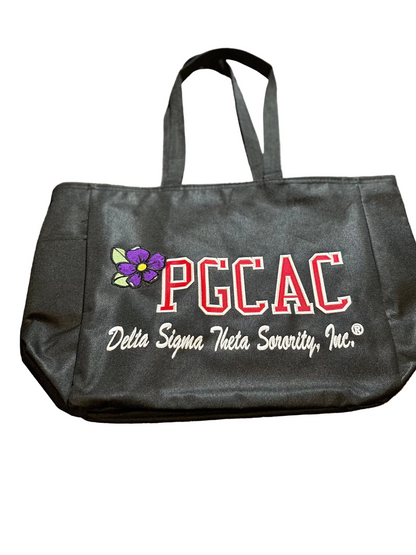 Sorority Large Tote Bag (customized with your chapter)
