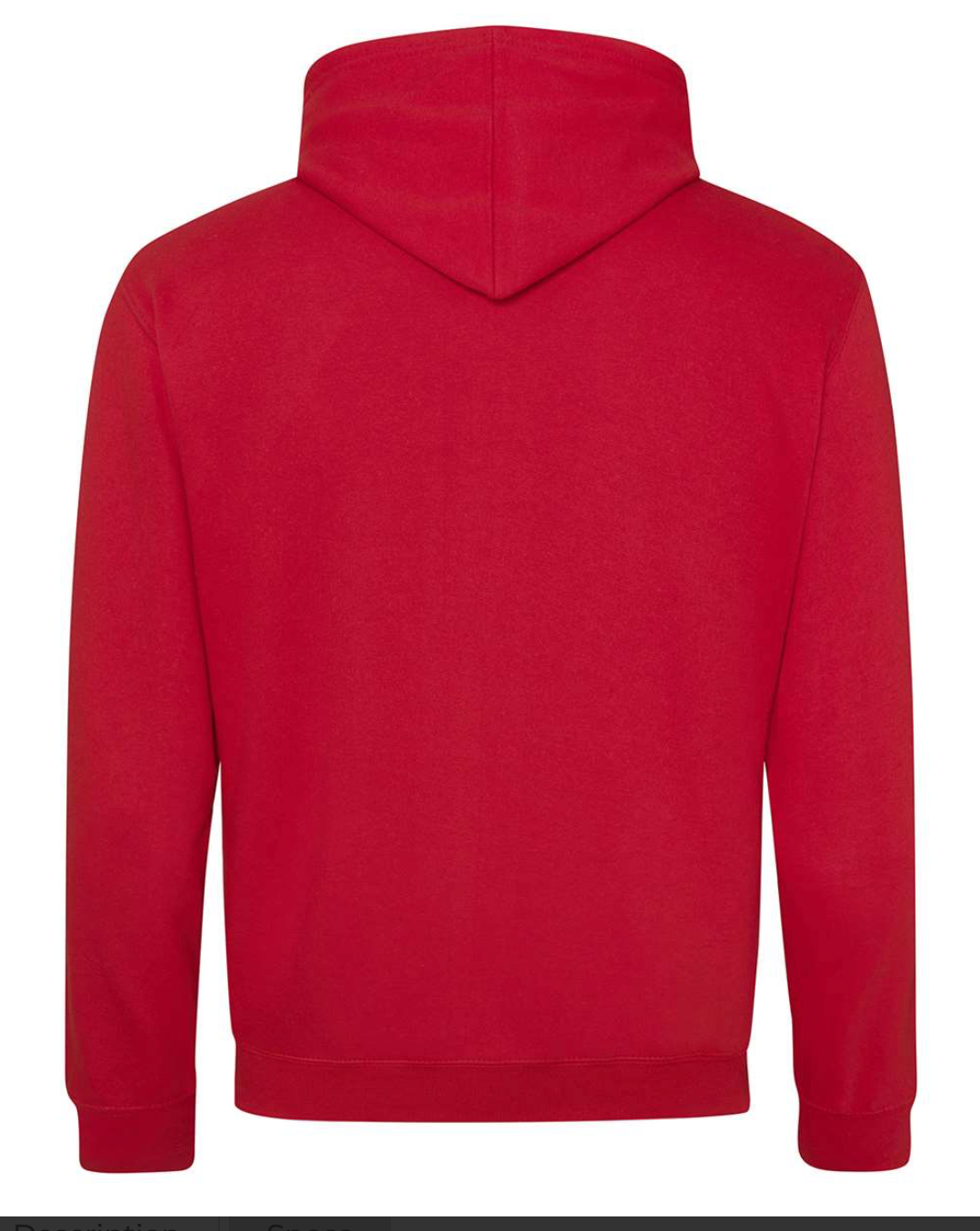 1926 Alpha Gamma Chenille Contrast Hooded Sweatshirt