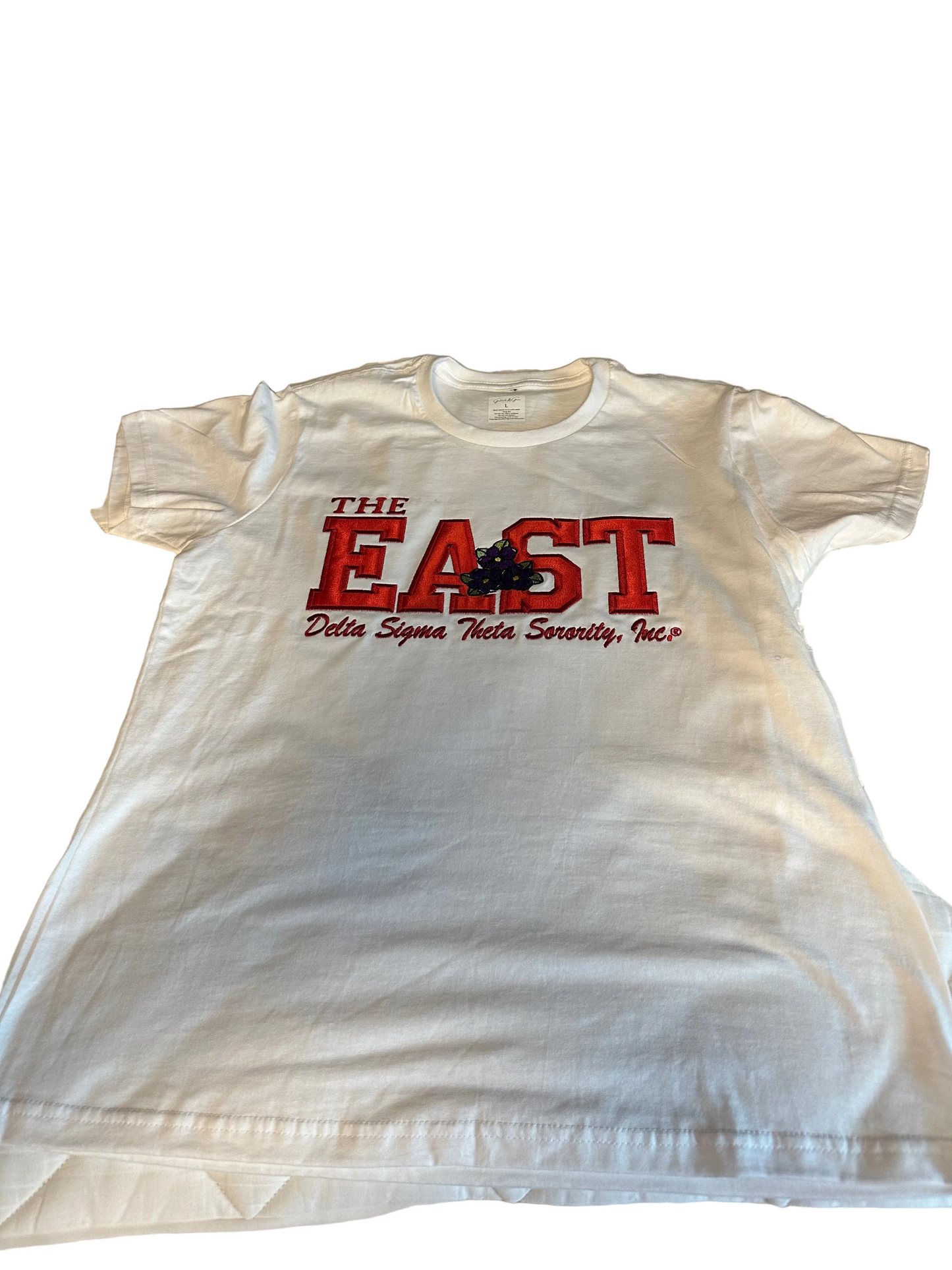 The East Ladies Embroidered T-shirt