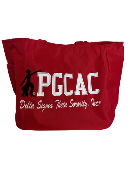 Sorority Large Tote Bag (customized with your chapter)