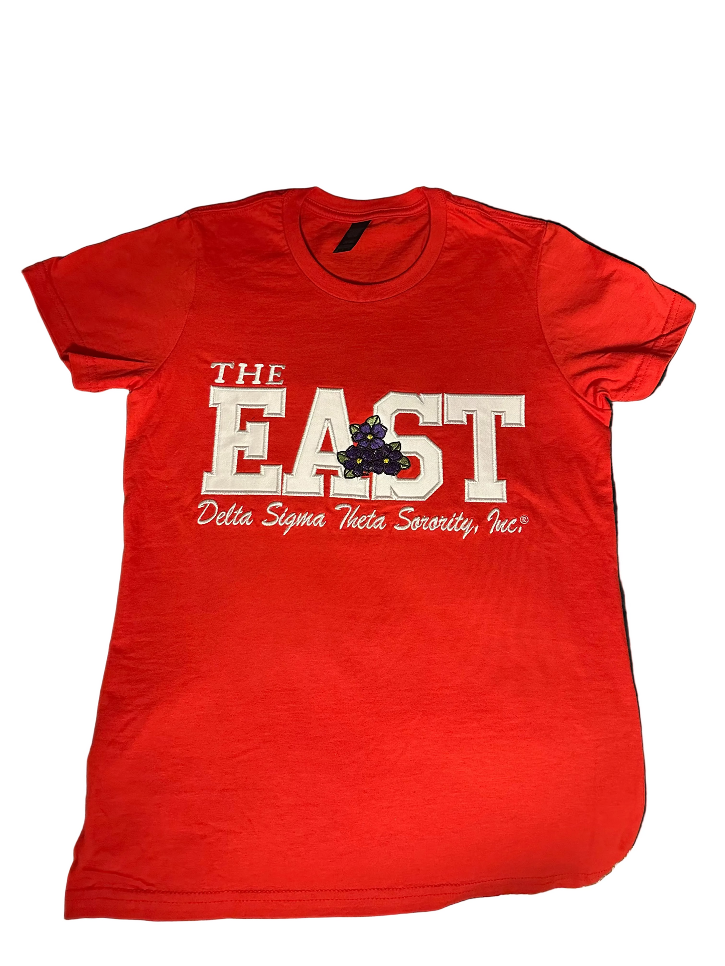 The East Ladies Embroidered T-shirt