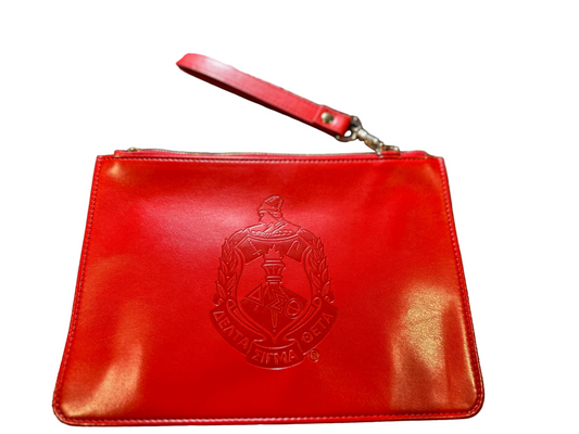 Delta Sigma Theta Clutch Wristlet